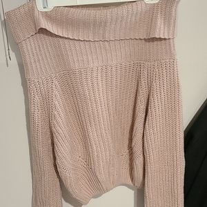Off the Shoulder Sweater